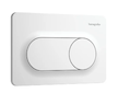 Hansgrohe iFrame Original S - Ovládání splachování, matná bílá 66002700