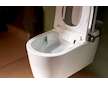 Hansgrohe LavaPura Element S - Elektronický bidet s keramikou, SoftClose, AquaHelix Flush, HygieneEffect, SmartClean, bílá 63021