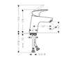 Hansgrohe Logis - Umyvadlová baterie, CoolStart, matná černá 71073670