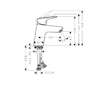 Hansgrohe Logis - Umyvadlová baterie, EcoSmart, CoolStart, chrom 71076000