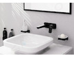 Hansgrohe Logis - Umyvadlová baterie pod omítku, s výpustí, EcoSmart, matná černá 71220670