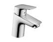 Hansgrohe Logis - Umyvadlová baterie s výpustí, EcoSmart, CoolStart, chrom 71075000