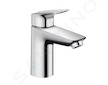 Hansgrohe Logis - Umyvadlová baterie s výpustí Push-Open, chrom 71107000