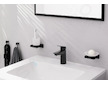 Hansgrohe Logis - Umyvadlová baterie s výpustí Push-Open, EcoSmart, matná černá 71107670