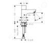 Hansgrohe Logis - Umyvadlový ventil, EcoSmart, matná černá 71120670