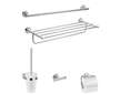 Hansgrohe Logis Universal - Sada doplňků do koupelny, chrom 41728000