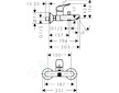 Hansgrohe Logis - Vanová baterie, chrom 71400000