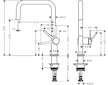 Hansgrohe M54 - Dřezová baterie Talis, chrom 72806000