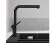 Hansgrohe M54 - Dřezová baterie Talis s výsuvnou koncovkou, matná černá 72808670