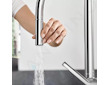 Hansgrohe M54 - Dřezová baterie Talis s výsuvnou sprškou, chrom 72800000