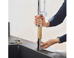 Hansgrohe M54 - Dřezová baterie Talis s výsuvnou sprškou, chrom 72800000