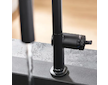 Hansgrohe M54 - Dřezová baterie Talis s výsuvnou sprškou, matná černá 72800670