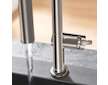 Hansgrohe M54 - Dřezová baterie Talis, vzhled nerezu 72804800