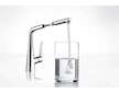 Hansgrohe M71 - Dřezová baterie M7114-H320 s výsuvnou sprškou, sBOX, chrom 73812000