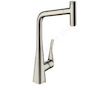 Hansgrohe M71 - Dřezová baterie M7115-H320 s výsuvnou sprškou, sBOX, vzhled nerezu 73803800