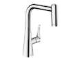 Hansgrohe M71 - Dřezová baterie M7116-H220 s výsuvnou sprškou, sBOX, chrom 73800000