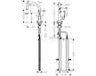 Hansgrohe M71 - Dřezová baterie M7116-H220 s výsuvnou sprškou, sBOX, vzhled nerezu 73800800