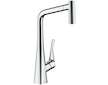 Hansgrohe M71 - Dřezová baterie M7116-H320 s výsuvnou sprškou, sBOX, chrom 73801000