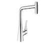 Hansgrohe M71 - Dřezová baterie M7117-H320 s výsuvnou sprškou, sBOX, chrom 73816000