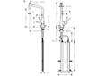 Hansgrohe M71 - Dřezová baterie M7117-H320 s výsuvnou sprškou, sBOX, vzhled nerezu 73816800