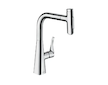 Hansgrohe M71 - Dřezová baterie Metris Select s výsuvnou sprškou, chrom 73822000