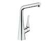 Hansgrohe Metris New - Dřezová baterie sklopná pod okno, chrom 14823000