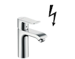 Hansgrohe Metris New - Páková umyvadlová baterie 110 s odtokovou soupravou s táhlem pro beztlakové ohřívače vody, chrom 31074000