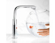 Hansgrohe Metris New - Umyvadlová baterie s otočným výtokem, chrom 31081000