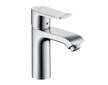 Hansgrohe Metris New - Umyvadlová baterie s výpustí, chrom 31080000