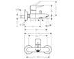 Hansgrohe Metris New - Vanová baterie, chrom 31480000
