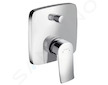 Hansgrohe Metris New - Vanová baterie pod omítku, chrom 31451000
