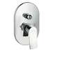 Hansgrohe Metris - Páková vanová baterie pod omítku, chrom 31484000