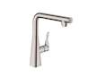 Hansgrohe Metris Select - Dřezová baterie, vzhled nerezu 14847800