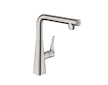 Hansgrohe Metris Select - Dřezová baterie, vzhled nerezu 14847800