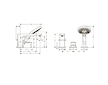 Hansgrohe Metropol - Baterie na okraj vany, 3- otvorová instalace, chrom 32550000