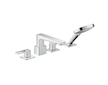 Hansgrohe Metropol - Baterie na okraj vany, 4-otvorová instalace, chrom 74552000