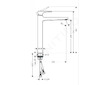 Hansgrohe Metropol - Baterie pro umyvadlovou mísu, s výpustí Push-Open, chrom 74512000