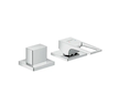 Hansgrohe Metropol - Páková dvouotvorová baterie na okraj vany, chrom 74548000
