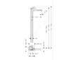 Hansgrohe Metropol - Páková umyvadlová baterie na podlahu, chrom 74530000
