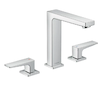 Hansgrohe Metropol - Umyvadlová baterie s výpustí Push-Open, 3-otvorová instalace, chrom 32515000