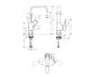 Hansgrohe Metropol - Umyvadlová baterie s výpustí Push-Open, chrom 74511000