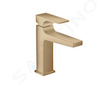 Hansgrohe Metropol - Umyvadlová baterie s výpustí Push-Open, kartáčovaný bronz 32507140