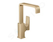 Hansgrohe Metropol - Umyvadlová baterie s výpustí Push-Open, kartáčovaný bronz 32511140