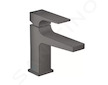 Hansgrohe Metropol - Umyvadlová baterie s výpustí Push-Open, kartáčovaný černý chrom 32500340