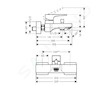 Hansgrohe Metropol - Vanová baterie, chrom 32540000