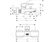 Hansgrohe Metropol - Vanová baterie, kartáčovaný bronz 32540140