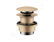 Hansgrohe Odtokové soupravy - Odtoková souprava Push-Open, kartáčovaný bronz 50100140