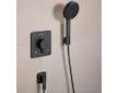 Hansgrohe Porter Fine - Držák sprchy, kartáčovaný černý chrom 28885340