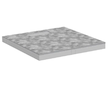 Hansgrohe Příslušenství - Spádová sprchová deska 100x100 cm, k obložení 56256000