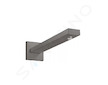 Hansgrohe Příslušenství - Sprchové rameno 39 cm, kartáčovaný černý chrom 27694340